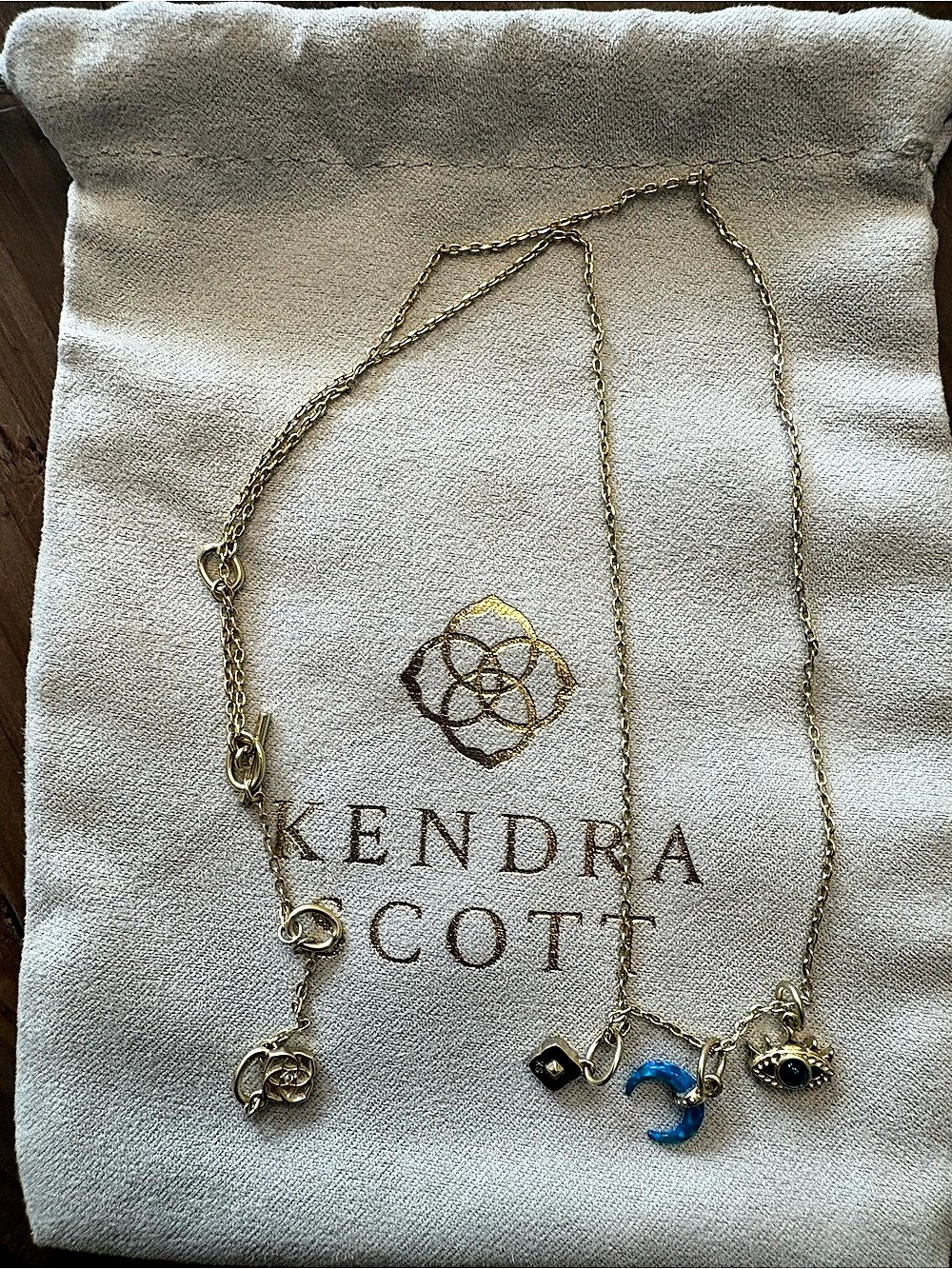 Kendra Scott Gemma Multi Charm Necklace Set Gold Celestial